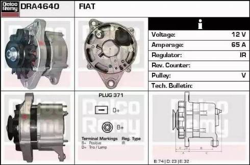 Remy DRA4640 - Alternatore autozon.pro