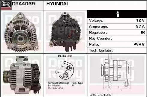 Remy DRA4069 - Alternatore autozon.pro