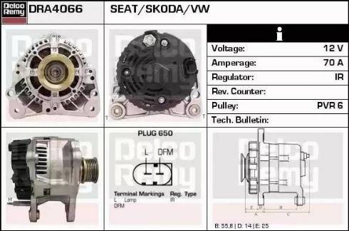 Remy DRA4066 - Alternatore autozon.pro