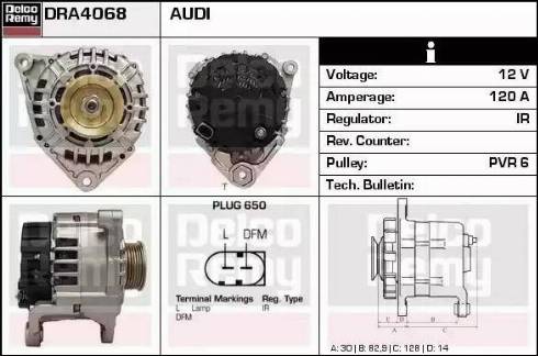 Remy DRA4068 - Alternatore autozon.pro