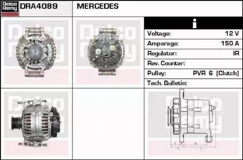 Remy DRA4089 - Alternatore autozon.pro