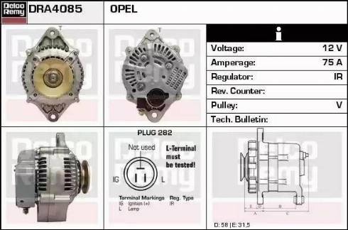 Remy DRA4085 - Alternatore autozon.pro