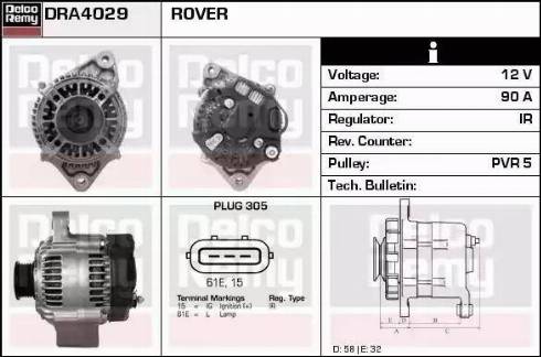 Remy DRA4029 - Alternatore autozon.pro