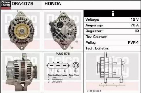 Remy DRA4079 - Alternatore autozon.pro