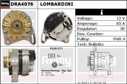 Remy DRA4076 - Alternatore autozon.pro