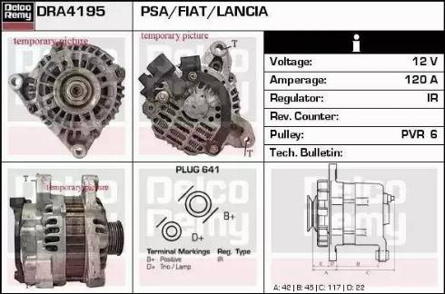 Remy DRA4195 - Alternatore autozon.pro