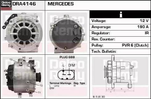 Remy DRA4146N - Alternatore autozon.pro