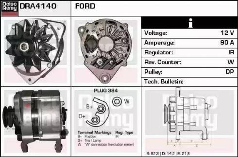 Remy DRA4140 - Alternatore autozon.pro