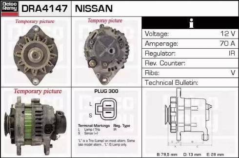 Remy DRA4147 - Alternatore autozon.pro