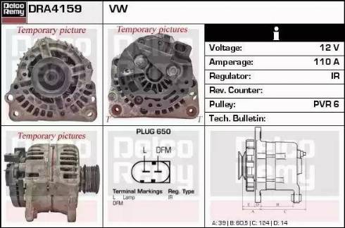 Remy DRA4159 - Alternatore autozon.pro