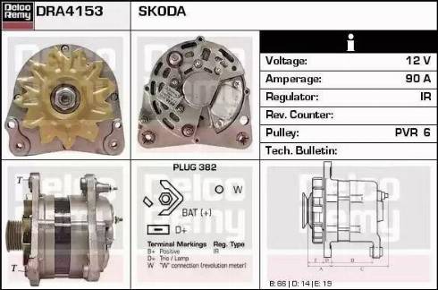 Remy DRA4153 - Alternatore autozon.pro