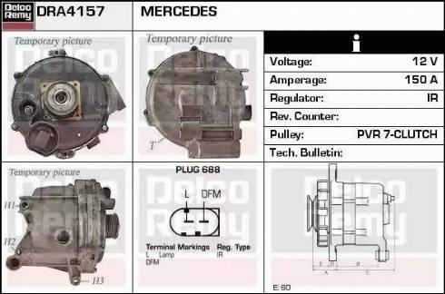 Remy DRA4157 - Alternatore autozon.pro