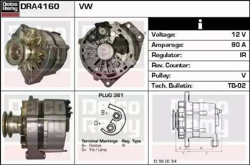 Remy DRA4160 - Alternatore autozon.pro