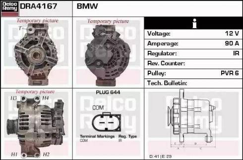 Remy DRA4167 - Alternatore autozon.pro