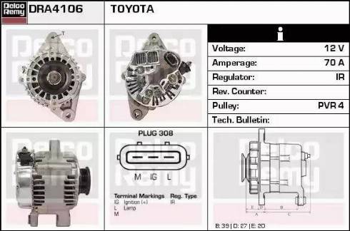 Remy DRA4106 - Alternatore autozon.pro