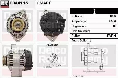 Remy DRA4115 - Alternatore autozon.pro