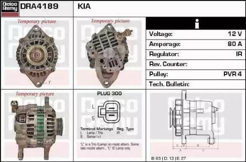 Remy DRA4189 - Alternatore autozon.pro