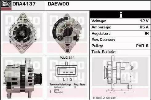 Remy DRA4137 - Alternatore autozon.pro