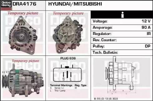 Remy DRA4176 - Alternatore autozon.pro