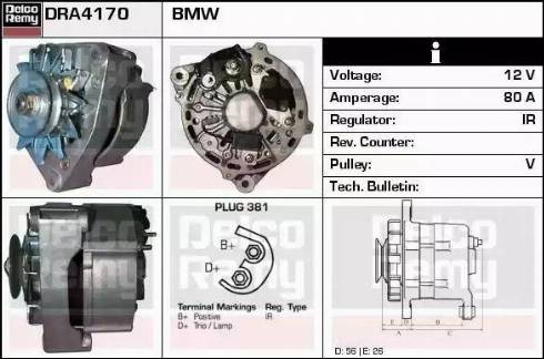 Remy DRA4170 - Alternatore autozon.pro