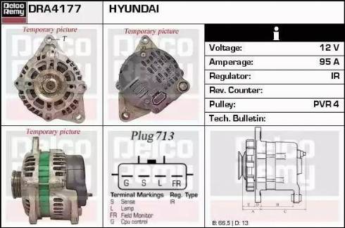 Remy DRA4177 - Alternatore autozon.pro