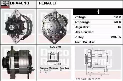 Remy DRA4810 - Alternatore autozon.pro