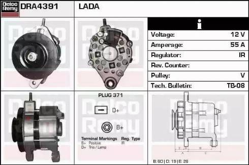 Remy DRA4391 - Alternatore autozon.pro