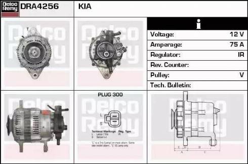 Remy DRA4256 - Alternatore autozon.pro