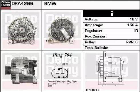 Remy DRA4266 - Alternatore autozon.pro