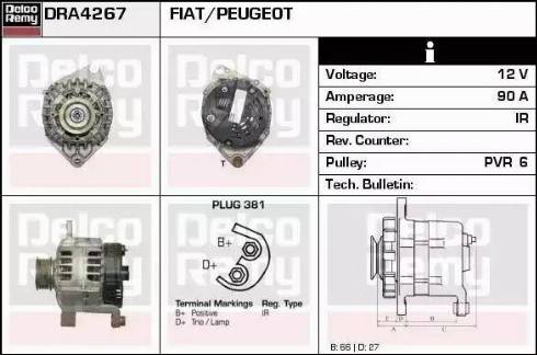 Remy DRA4267 - Alternatore autozon.pro