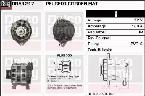 Remy DRA4217 - Alternatore autozon.pro