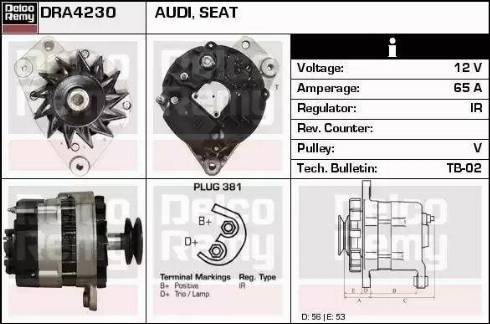 Remy DRA4230 - Alternatore autozon.pro