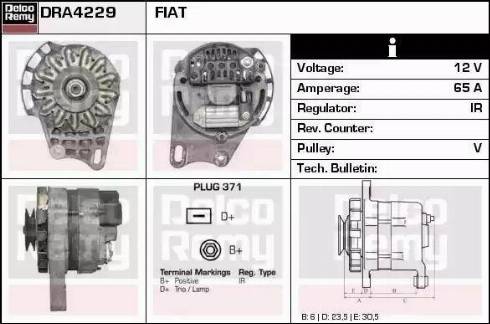 Remy DRA4229 - Alternatore autozon.pro