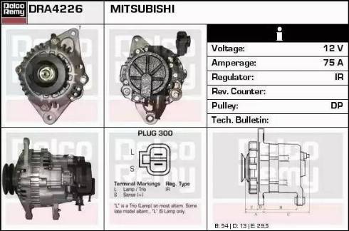 Remy DRA4226 - Alternatore autozon.pro