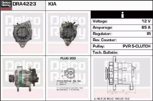 Remy DRA4223 - Alternatore autozon.pro