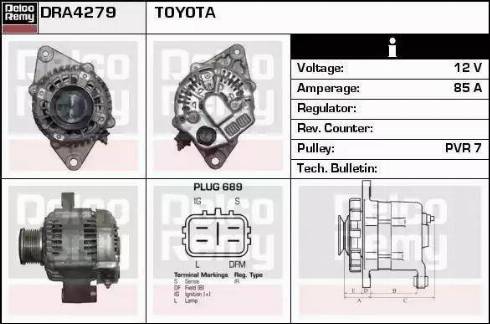 Remy DRA4279 - Alternatore autozon.pro