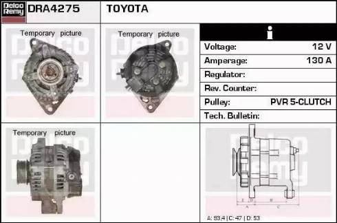 Remy DRA4275 - Alternatore autozon.pro