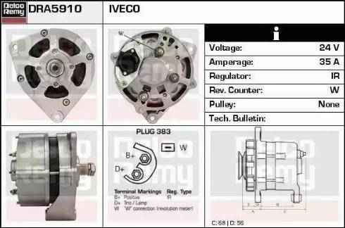 Remy DRA5910 - Alternatore autozon.pro