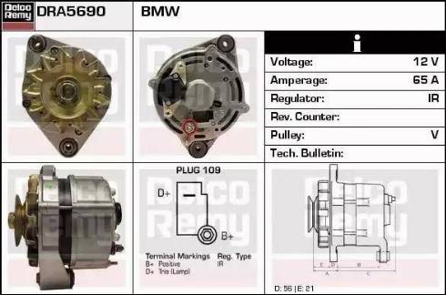 Remy DRA5690 - Alternatore autozon.pro