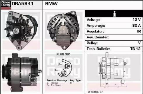 Remy DRA5841 - Alternatore autozon.pro