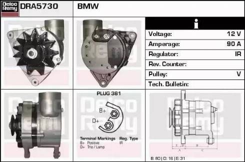 Remy DRA5730 - Alternatore autozon.pro