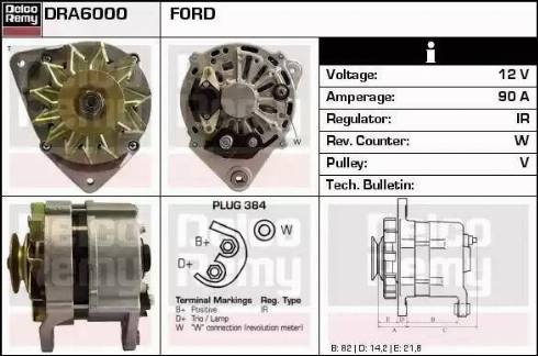 Remy DRA6000 - Alternatore autozon.pro