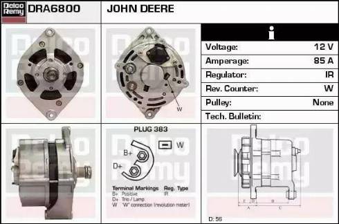 Remy DRA6800 - Alternatore autozon.pro