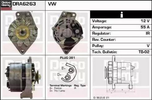 Remy DRA6263 - Alternatore autozon.pro