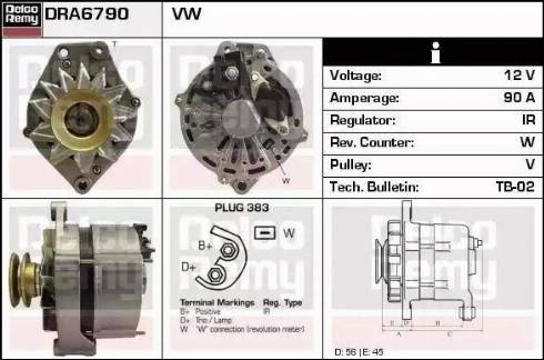 Remy DRA6790 - Alternatore autozon.pro