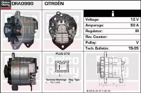 Remy DRA0990 - Alternatore autozon.pro