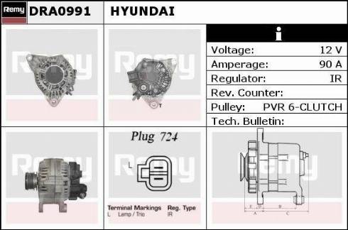 Remy DRA0991 - Alternatore autozon.pro