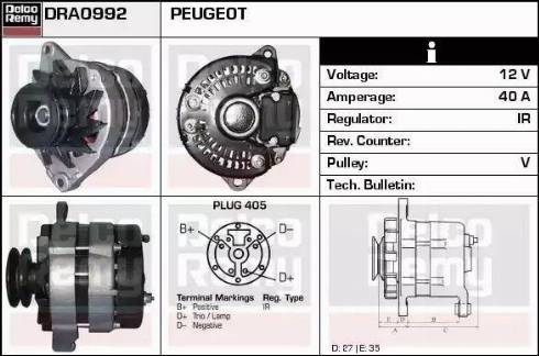 Remy DRA0992 - Alternatore autozon.pro