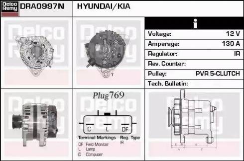 Remy DRA0997N - Alternatore autozon.pro