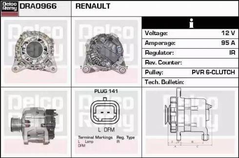 Remy DRA0966 - Alternatore autozon.pro